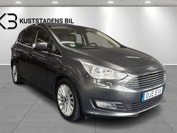 Grå Begagnad 2017 Ford C-MAX Titanium Minibuss | 94 900 kr (Marknadspris)