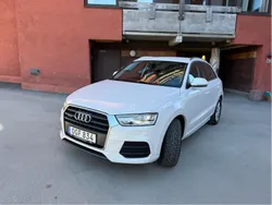 Vit Begagnad 2017 Audi Q3 SUV | 170 000 kr (Bra pris)