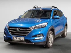 Ljusblå (blå) Begagnad 2015 Hyundai Tucson Comfort SUV | 99 900 kr (Bra pris)