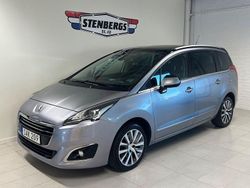 Grå Begagnad 2015 Peugeot 5008 Allure Minibuss | 99 900 kr (Bra pris)