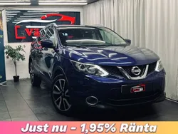 Blå Begagnad 2016 Nissan Qashqai SUV | 149 900 kr (Marknadspris)