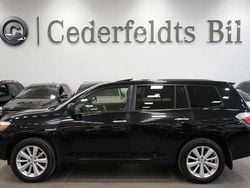Svart Begagnad 2008 Toyota Highlander SUV | 158 900 kr