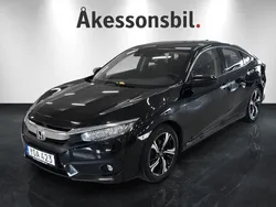 Svart Begagnad 2017 Honda Civic Executive Sedan | 179 000 kr (Marknadspris)