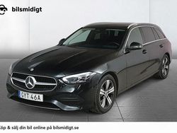 Svart Begagnad 2022 Mercedes C220 Avantgarde Kombi | 379 900 kr (Dyr)