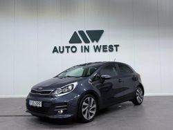 Grå Begagnad 2016 Kia Rio Halvkombi | 109 900 kr (Marknadspris)
