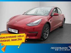 Röd Begagnad 2021 Tesla Model 3 Long Range AWD Sedan | 289 800 kr (Bra pris)