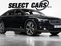 Svart Begagnad 2020 Polestar 2 Performance Halvkombi | 429 900 kr