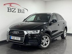 Svart Begagnad 2017 Audi Q3 Proline SUV | 179 900 kr (Marknadspris)