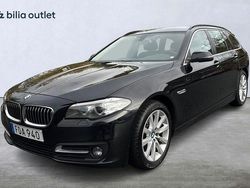 Svart Begagnad 2016 BMW 520 Kombi | 189 900 kr (Marknadspris)