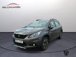 Mörkgrå Begagnad 2018 Peugeot 2008 Allure SUV | 149 900 kr (Marknadspris)