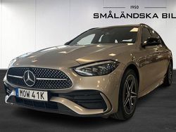 Silver Begagnad 2022 Mercedes C300e AMG line Kombi | 349 000 kr