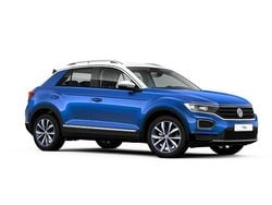 Blå Begagnad 2017 VW T-Roc Style SUV | 164 800 kr (Marknadspris)