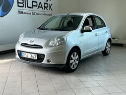 Silver Begagnad 2010 Nissan Micra Halvkombi | 14 900 kr (Bra pris)