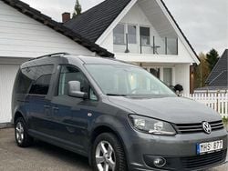 Grå Begagnad 2012 VW Caddy Maxi Life Life Minibuss | 96 000 kr (Bra pris)