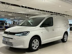 Vit Ny 2025 VW Caddy Maxi Minibuss | 479 125 kr (Lite dyr)