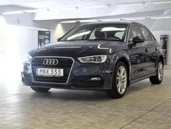 Blå Begagnad 2016 Audi A3 Sportback Attraction Halvkombi | 168 999 kr (Lite dyr)
