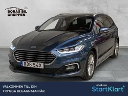 Blå Begagnad 2022 Ford Mondeo Titanium Kombi | 249 000 kr (Marknadspris)