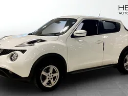 Vit (white) Begagnad 2019 Nissan Juke N-Connecta SUV | 144 900 kr (Marknadspris)