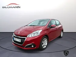 Mörkröd (röd metallic) Begagnad 2017 Peugeot 208 Halvkombi | 89 900 kr (Marknadspris)