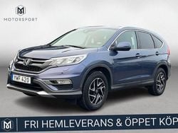 Blå Begagnad 2017 Honda CR-V Elegance Plus SUV | 159 900 kr (Bra pris)