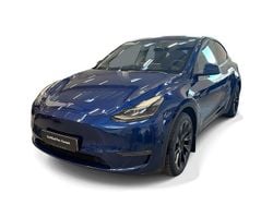 Blå Begagnad 2021 Tesla Model Y Long Range AWD SUV | 373 300 kr (Marknadspris)