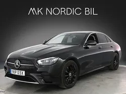 Svart Begagnad 2020 Mercedes E300 AMG line Sedan | 299 000 kr