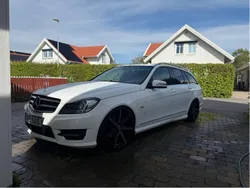 Vit Begagnad 2014 Mercedes C220 Avantgarde Kombi | 120 500 kr (Bra pris)