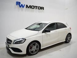 Vit Begagnad 2016 Mercedes A200 AMG Halvkombi | 168 900 kr (Marknadspris)