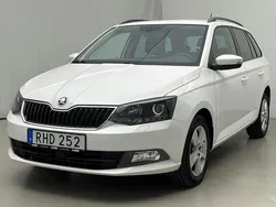 Vit Begagnad 2017 Skoda Fabia Style | 104 900 kr (Marknadspris)