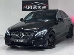 Svart Begagnad 2016 Mercedes C220 AMG line Sedan | 229 900 kr (Lite dyr)