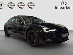 Svart Begagnad 2016 Audi A5 Sportback Sport Halvkombi | 149 990 kr (Marknadspris)