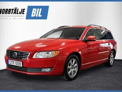 Röd Begagnad 2014 Volvo V70 Momentum Kombi | 124 900 kr (Marknadspris)