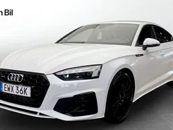 Vit Begagnad 2020 Audi A5 Sportback S-Line Halvkombi | 379 000 kr (Dyr)