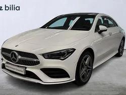 Vit Begagnad 2022 Mercedes CLA250e AMG line Sedan | 389 900 kr (Marknadspris)