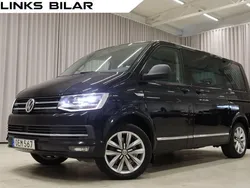 Svart Begagnad 2016 VW Multivan Highline Minibuss | 279 900 kr (Bra pris)