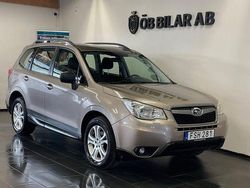 Ljusbrun (brun) Begagnad 2015 Subaru Forester SUV | 99 900 kr (Bra pris)