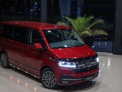 Röd Begagnad 2020 VW Multivan Highline Van | 578 000 kr (Dyr)