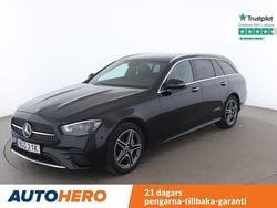 Svart Begagnad 2021 Mercedes E220 AMG line Kombi | 385 000 kr (Marknadspris)