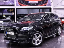 Svart Begagnad 2013 Audi Q7 S-Line SUV | 179 900 kr (Bra pris)