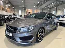 Mörkgrå (grå) Begagnad 2016 Mercedes CLA220 Shooting Brake AMG line Kombi | 209 900 kr (Lite dyr)
