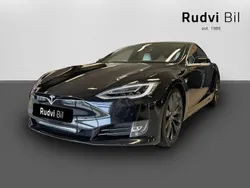 Svart Begagnad 2017 Tesla Model S Long Range Sedan | 379 900 kr (Dyr)