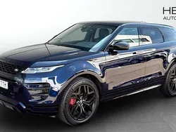 Blå (blue) Begagnad 2021 Land Rover Range Rover evoque HSE Dynamic SUV | 549 000 kr (Dyr)