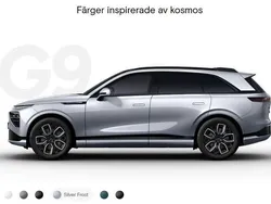 Ny 2025 XPENG G9 AWD Performance SUV | 849 900 kr (Lite dyr)