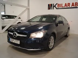 Mörkblå (blå) Begagnad 2017 Mercedes CLA200 Kombi | 154 900 kr (Bra pris)