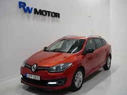 Röd Begagnad 2016 Renault Mégane GrandTour LIMITED Kombi | 89 800 kr (Bra pris)