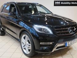 Svart Begagnad 2015 Mercedes ML350 AMG line SUV | 235 000 kr (Bra pris)
