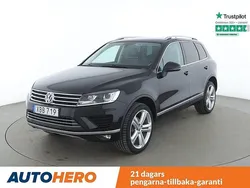Svart Begagnad 2017 VW Touareg SUV | 299 000 kr