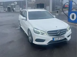 Vit Begagnad 2014 Mercedes E220 AMG Kombi | 187 000 kr (Lite dyr)