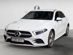 Vit Begagnad 2021 Mercedes A250 AMG Halvkombi | 259 900 kr (Bra pris)