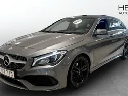 Mörkgrå (grey) Begagnad 2019 Mercedes CLA200 Shooting Brake Kombi | 219 900 kr (Marknadspris)